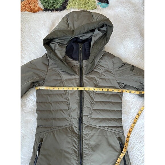 Lole Olive Green Puffer Jacket - Picture 5 of 11